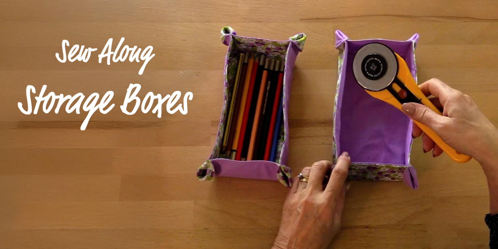 Live Stream - December 2024 - Sew Along Boxes